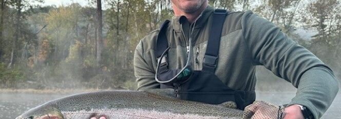 Nothing Beats Landing Your First Fall Steelhead on the Fly!